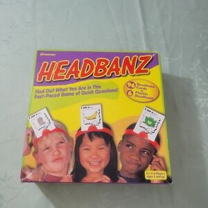 Vintage 2001 Pressman Headbanz Card Game Complete with Instructions